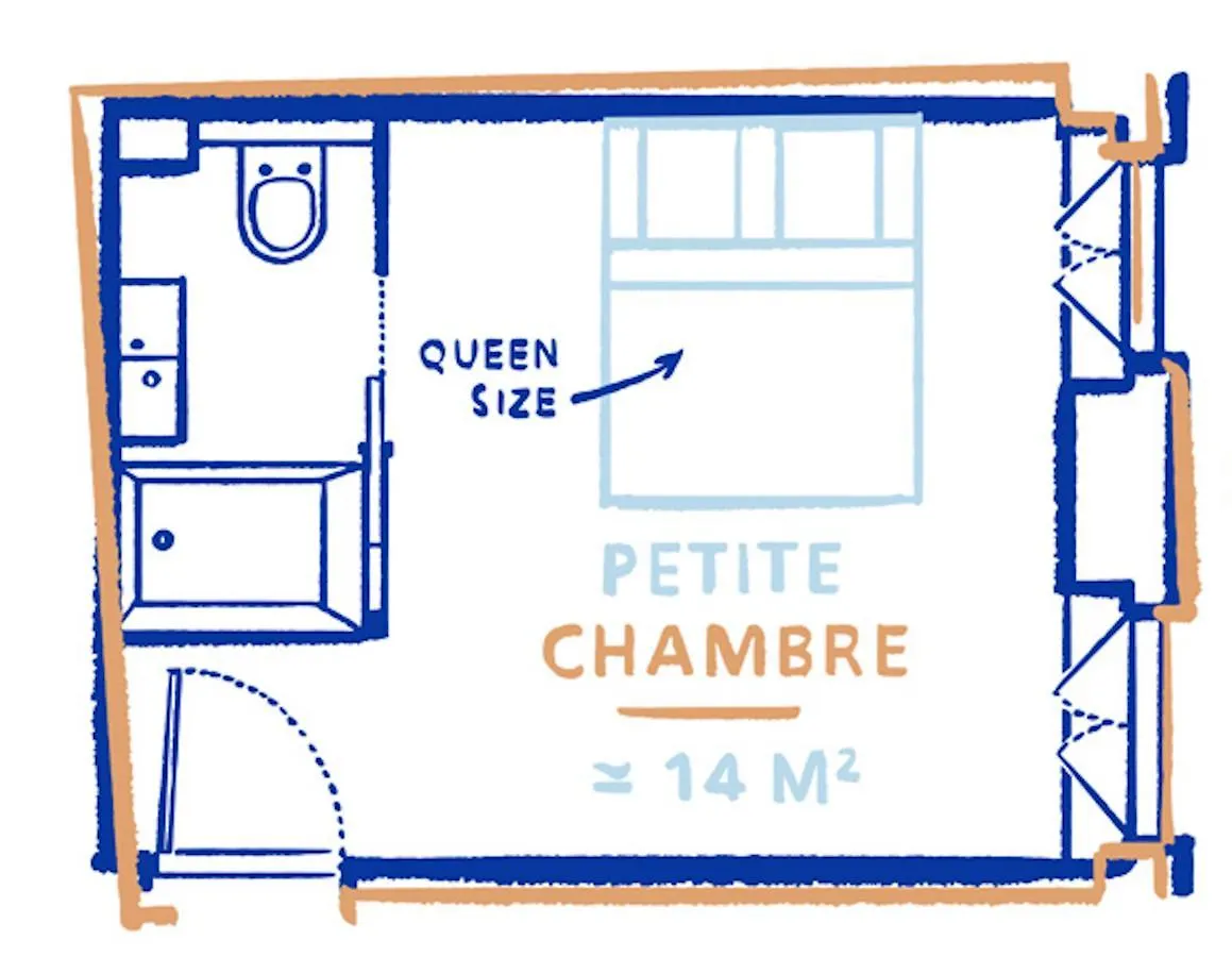 La Nouvelle Republique & Hammam 3* Paryż